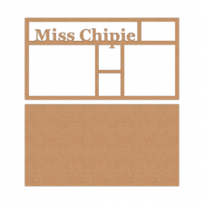 Cadre multicases « Miss Chipie »