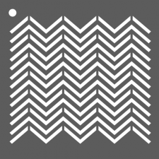 Mini pochoir chevrons