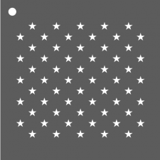 Mini pochoir petites étoiles
